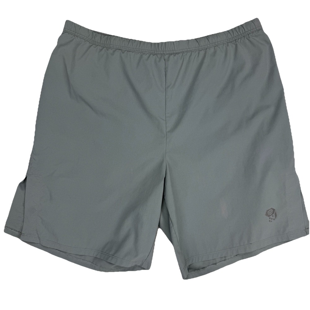 Mountain‎ Hardwear Shorts Mens Size Small Grey Lined Drawstring Outdoor Running